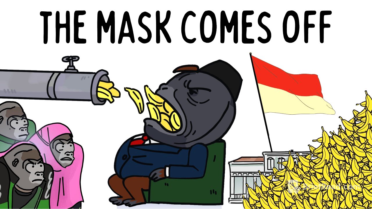 The Indonesian Gen-Z Protests Explained Using Bananas