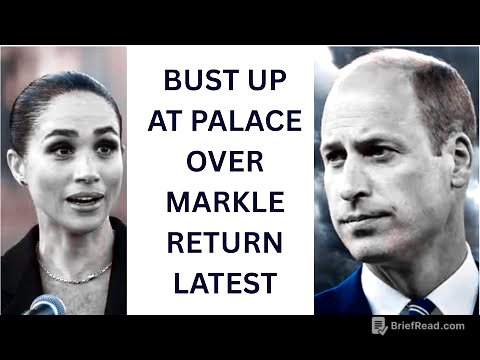 BUST UP AT THE PALACE - WILLIAM LATEST #royal #meghan #princeharry