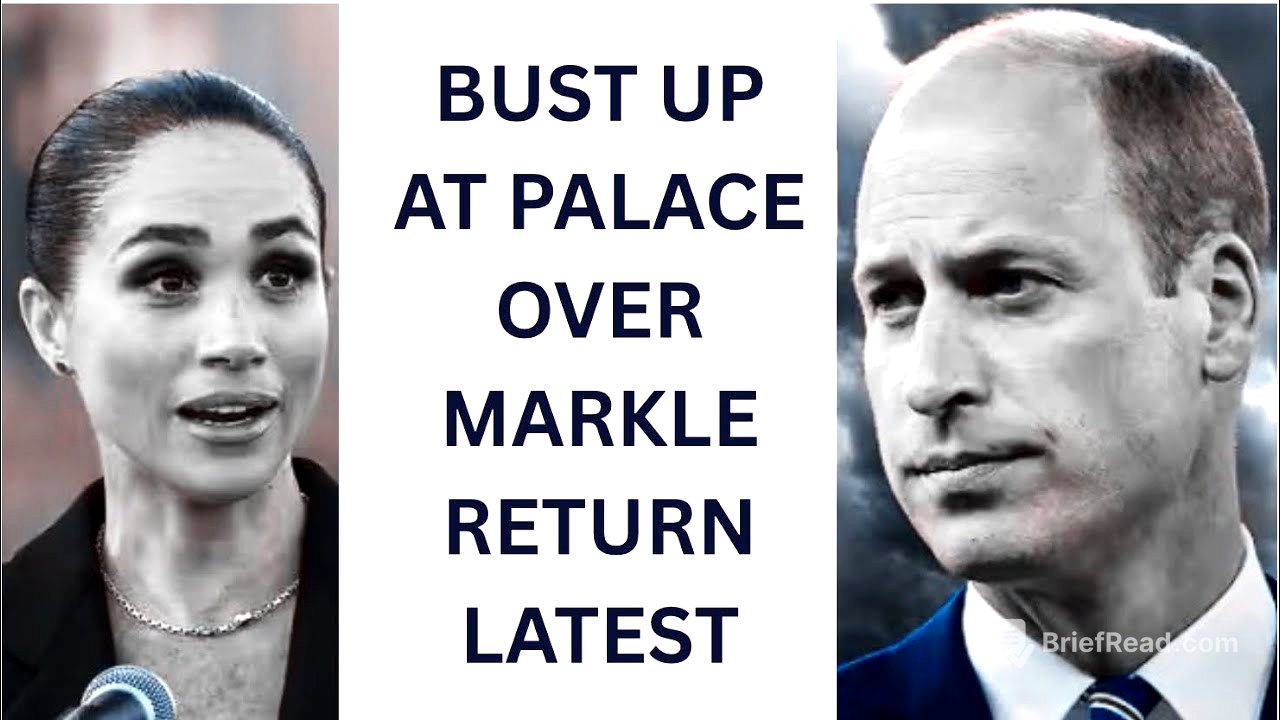 BUST UP AT THE PALACE - WILLIAM LATEST #royal #meghan #princeharry
