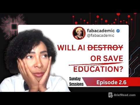 Session 2.6: Will AI DESTROY or SAVE education?