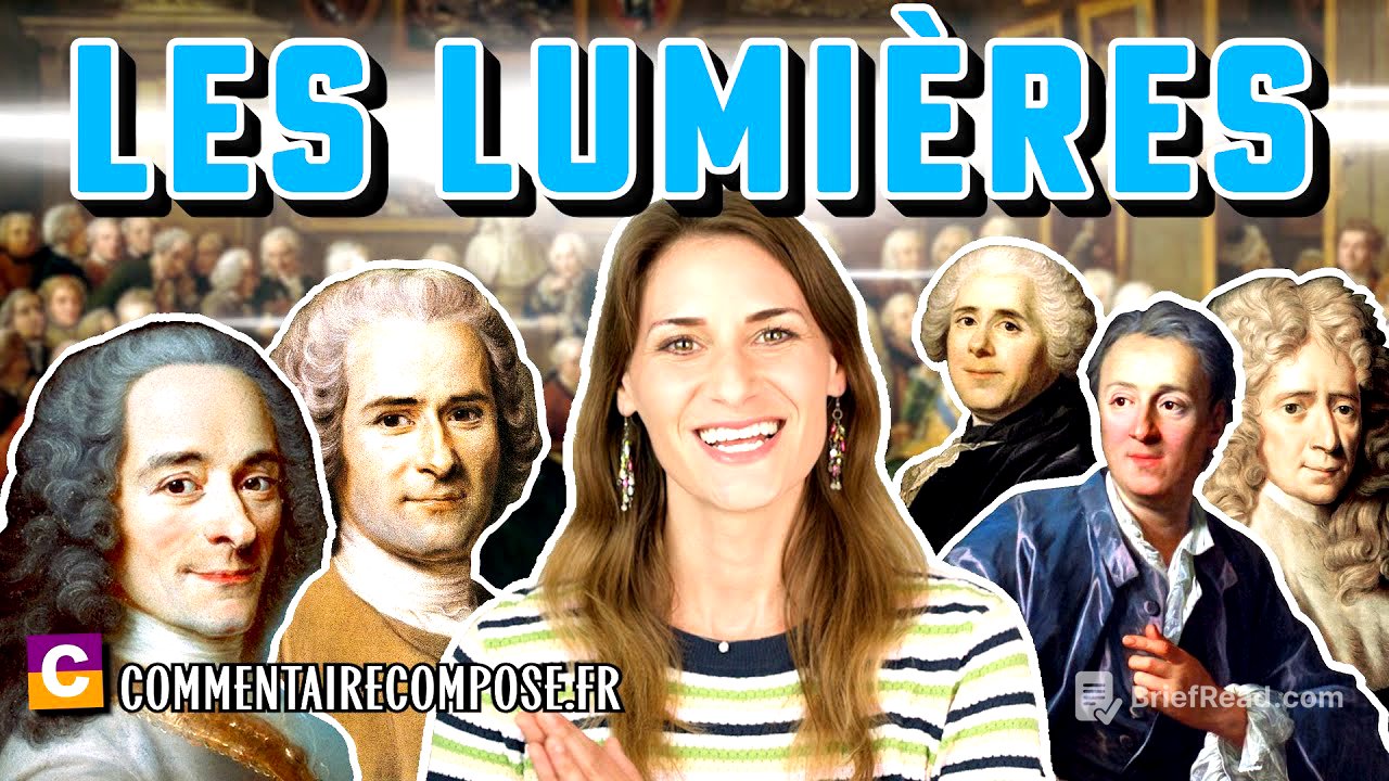 Les Lumières : mouvement du 18e siècle