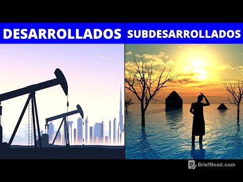 PAÍSES DESARROLLADOS Y SUBDESARROLLADOS: ¿Cuáles son sus DIFERENCIAS? (Con EJEMPLOS)🌍