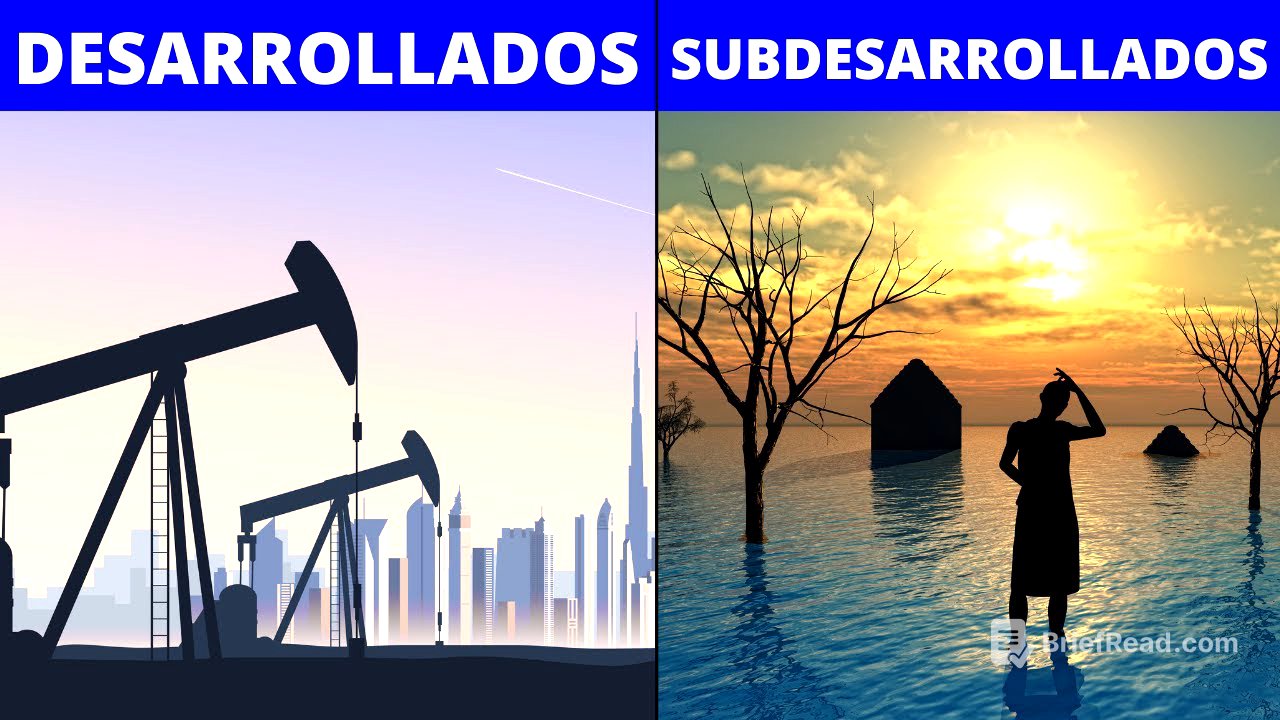 PAÍSES DESARROLLADOS Y SUBDESARROLLADOS: ¿Cuáles son sus DIFERENCIAS? (Con EJEMPLOS)🌍