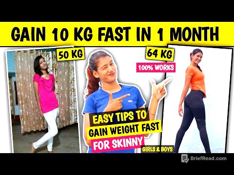 Gain 10 Kg Fast in 1 Month| Increase Weight Fast For Skinny |वजन कैसे बढ़ाएं| @fitnessjourney