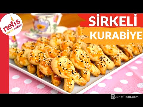 Pastane Usulü Sirkeli Kurabiye Tarifi (Kıyır Kıyır)