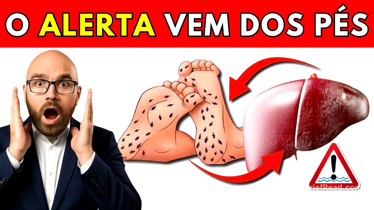 A surpreendente relação entre o fígado e os pés: 10 coisas que seus pés podem lhe dizer