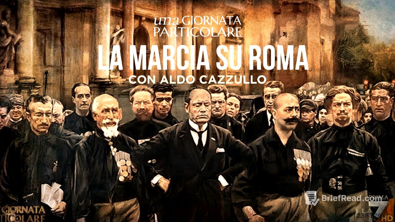 Una giornata particolare - La marcia su Roma: 24 ottobre 1922 - Puntata del 14/09/2022