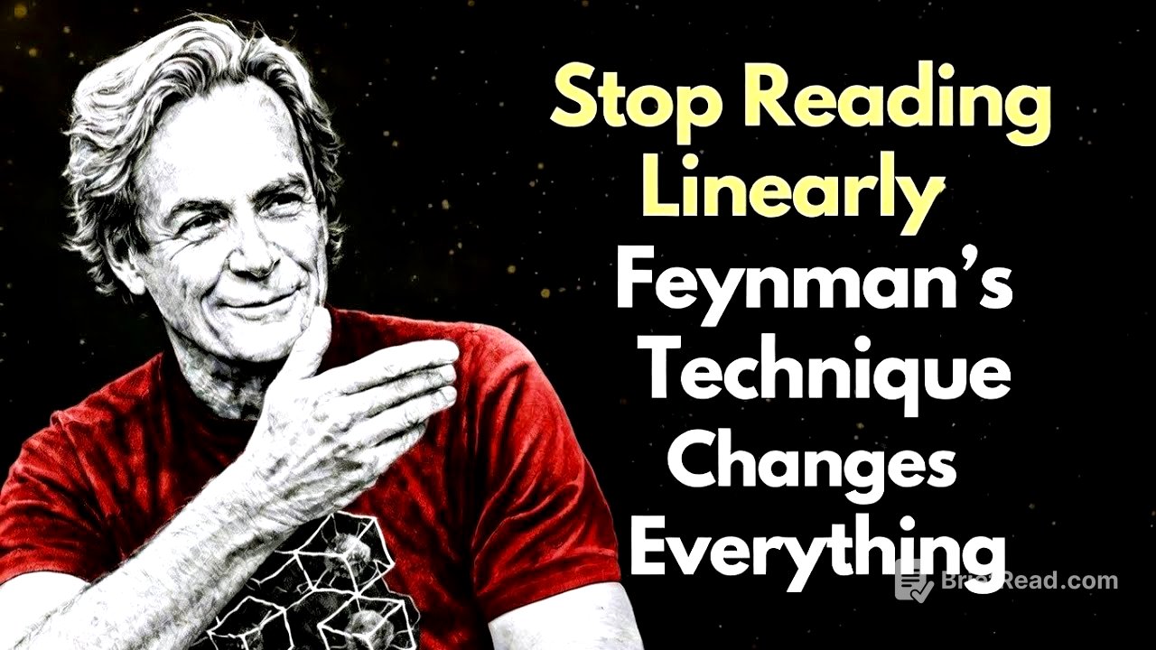 Feynman's Reading Technique — How He Read 10x Faster with Better Retention"