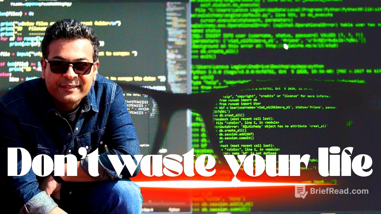 It took me 17+ years to realize what I'll tell you in 18 minutes