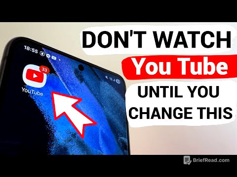 DON'T WATCH YouTube UNTIL YOU CHANGE THESE SETTINGS
