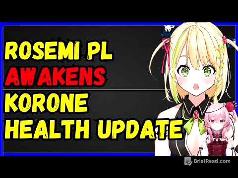 Rosemi PL AWAKENS, Hololive Korone HEALTH UPDATE, Ironmouse PEAK CONCERT
