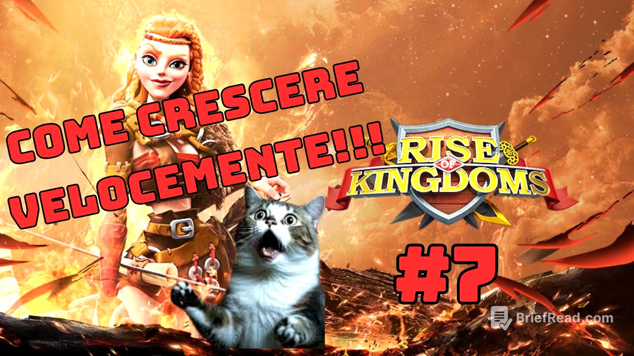 RISE OF KINGDOMS ITA #7 - COME CRESCERE VELOCEMENTE (guida per principianti)