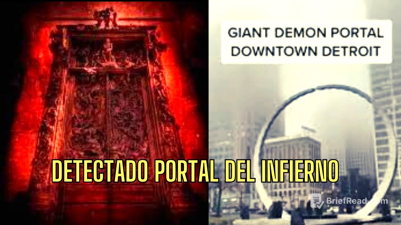 DETECTADO  PORTAL DEL INFIERNO EN DETROIT
