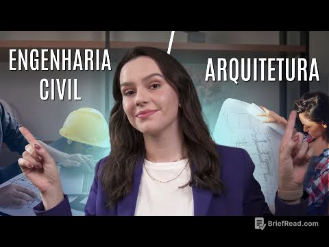 Diferença entre ENGENHARIA CIVIL e ARQUITETURA, qual escolher?