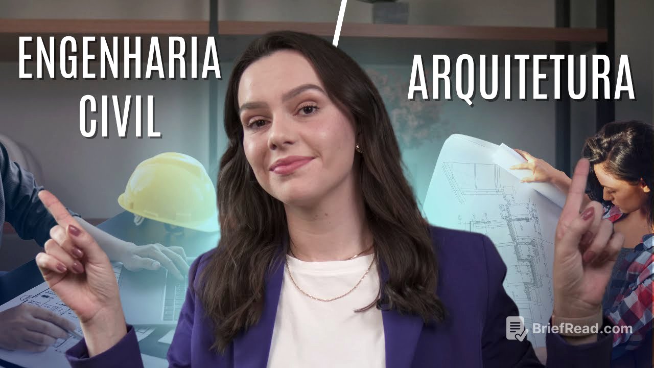 Diferença entre ENGENHARIA CIVIL e ARQUITETURA, qual escolher?
