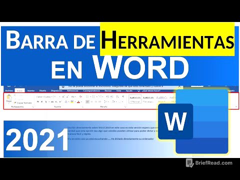 BARRA DE HERRAMIENTAS WORD