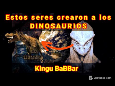Estos SERES FUERON LOS QUE CREARON A LOS DINOSAURIOS|| esto fue lo que pasó