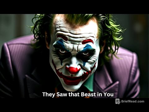 They Saw a Beast in You They Never Expected-Joker Speech (Powerful)