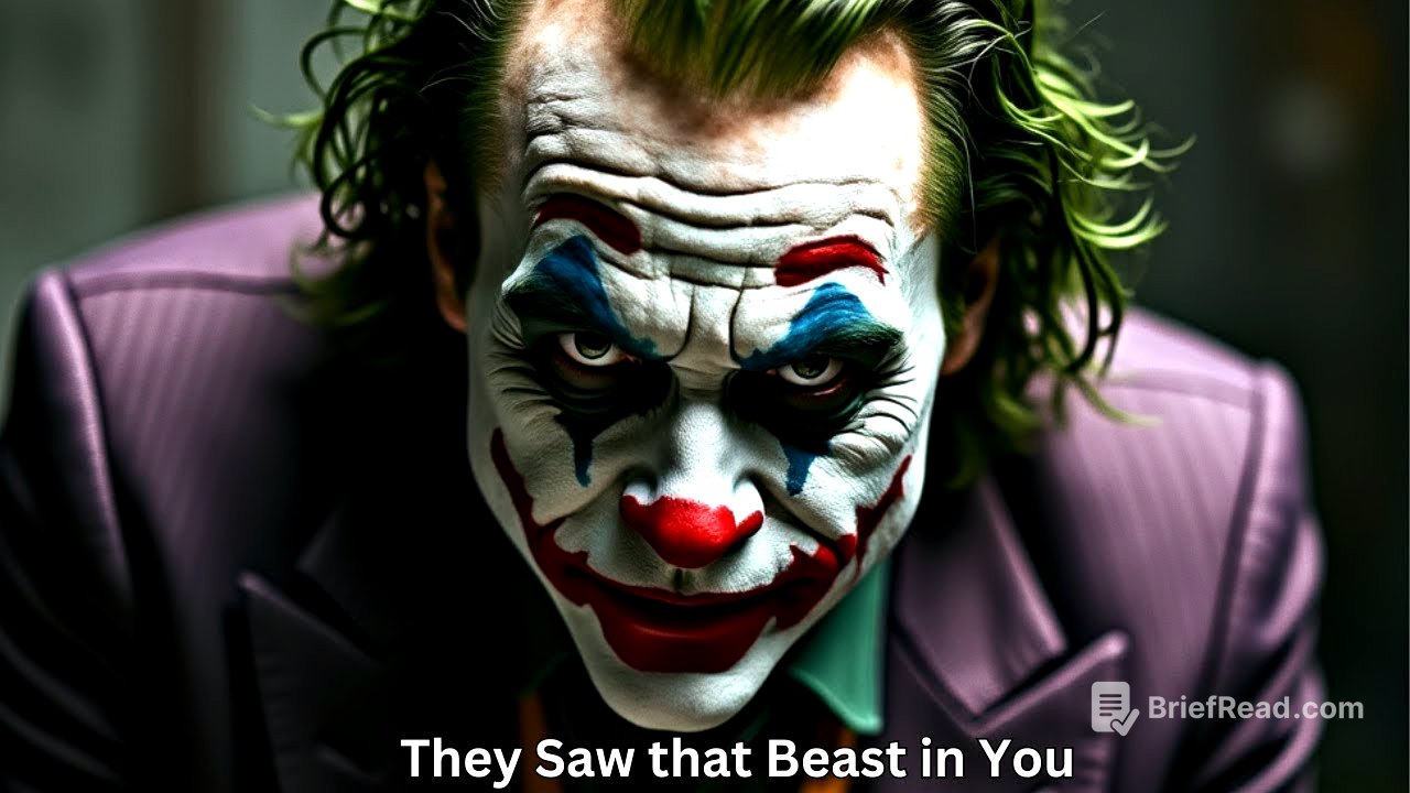 They Saw a Beast in You They Never Expected-Joker Speech (Powerful)