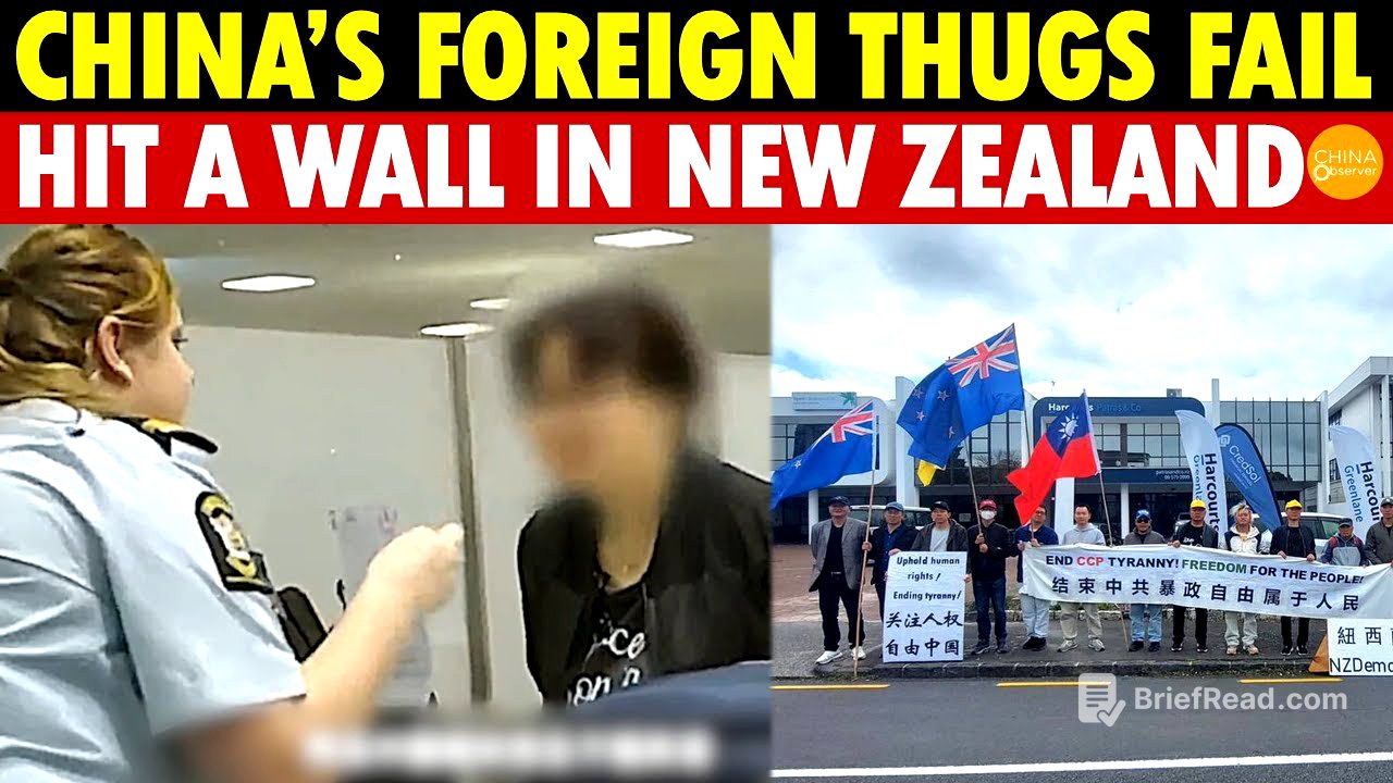 Bad Luck Strikes: China’s Foreign Relations Thugs Hit a Wall in New Zealand