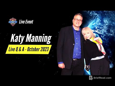 Katy Manning - "The Real Story Behind The Five Doctors"