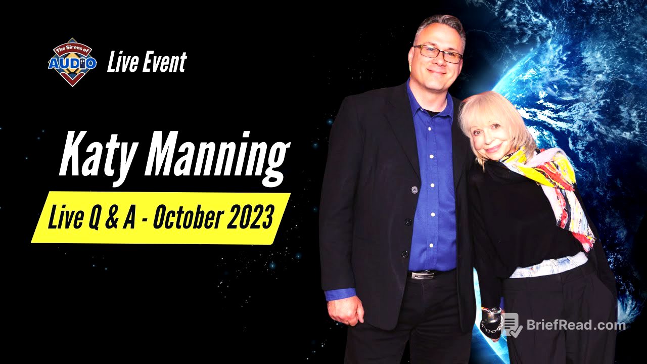 Katy Manning - "The Real Story Behind The Five Doctors"