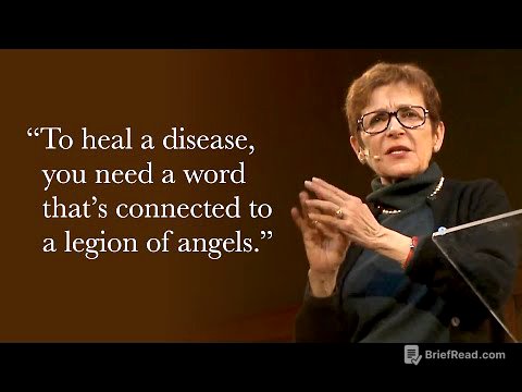 Caroline Myss - To heal a disease, you need a word...