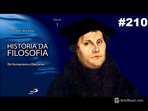 Martinho Lutero - História da Filosofia (Reale e Antiseri) #210