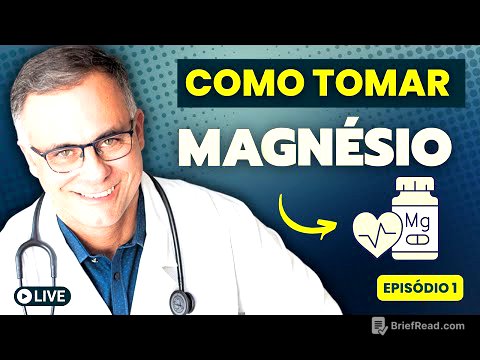 COMO TOMAR: Magnésio