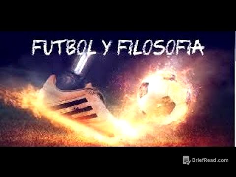 ¿Se puede hacer filosofía con el fútbol?  Dr. Jonathan Ramos
