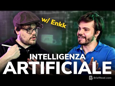 Cos'è l'INTELLIGENZA ARTIFICIALE? L'AI spiegata da un RICERCATORE, con @enkk