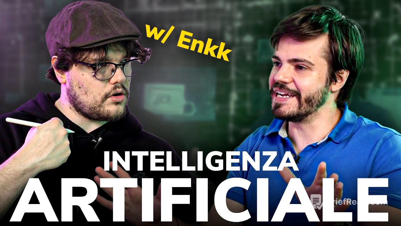 Cos'è l'INTELLIGENZA ARTIFICIALE? L'AI spiegata da un RICERCATORE, con @enkk
