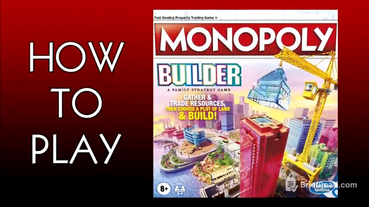 How To Play Monopoly Builder Board Game (Hasbro 2021)