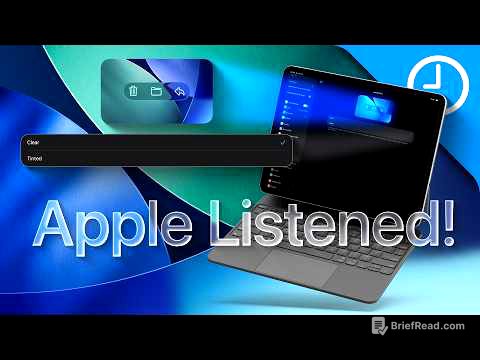 Apple Finally Listened! iPadOS 26.1 Beta 4 Just Fixed the Biggest Complaint