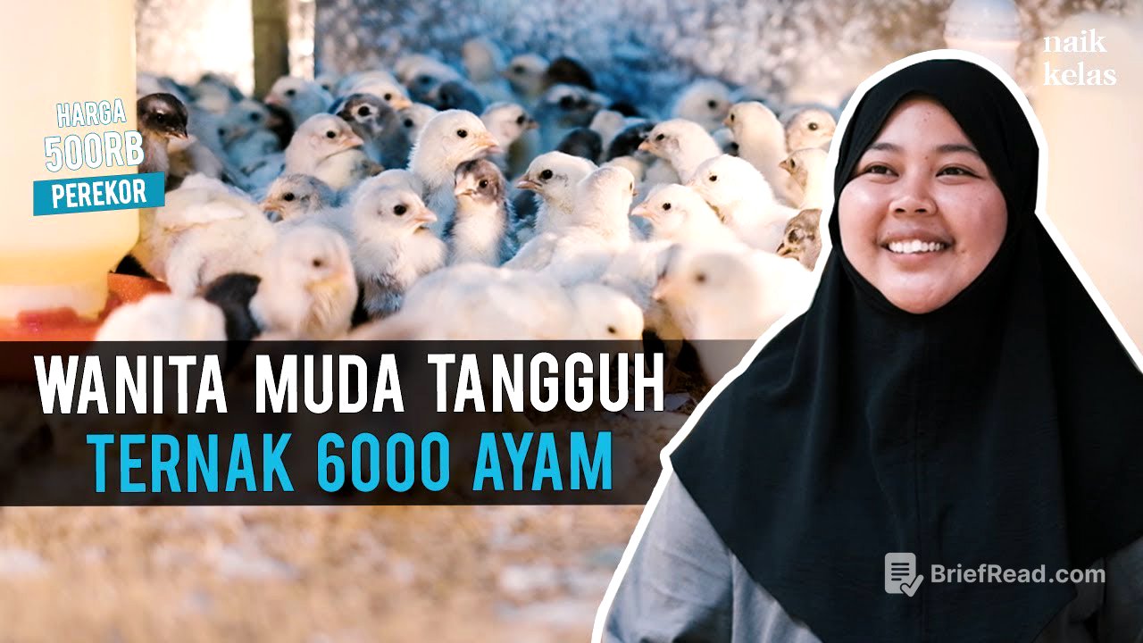 Wanita Muda 27 Tahun Sukses Ternak Ayam Kampung Sentul, Omzet Tembus 40 Juta Perbulan