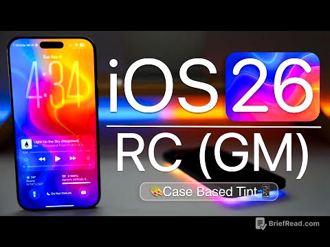 iOS 26 RC is Out! - What's New?