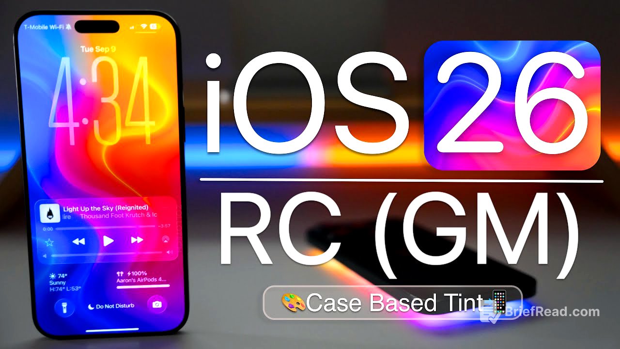 iOS 26 RC is Out! - What's New?
