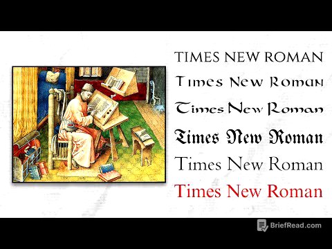 How "Roman" is Times New Roman?