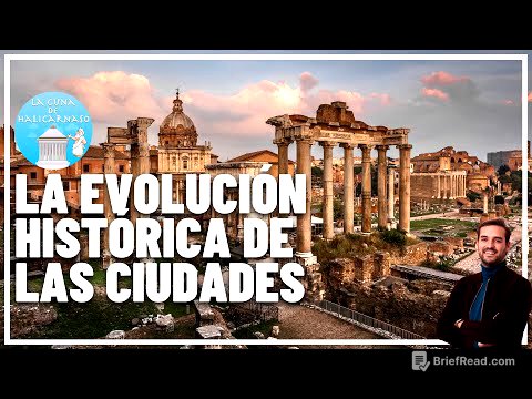¿Cómo han EVOLUCIONADO históricamente LAS CIUDADES y sus planos urbanos? 🏘🗺