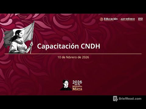 Capacitación CNDH