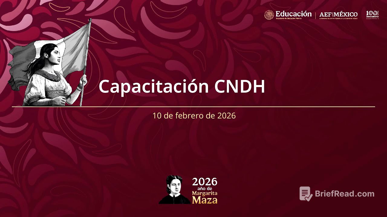 Capacitación CNDH