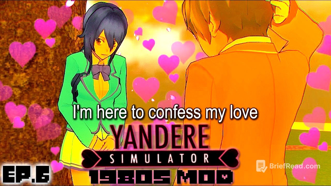 Senpai Rejects My Love Confession?! | Yandere Simulator: 1980s Mode (MOD) | Part 6