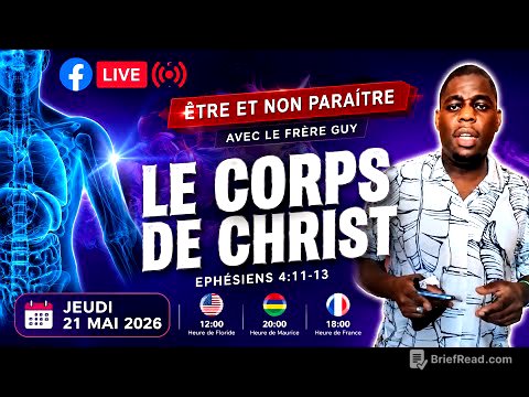 LE CORPS DE CHRIST Serviteur Guy Arnaud SUCCÈS