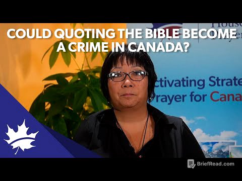 Could quoting the Bible become a crime in Canada?
