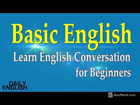 Learn English Conversation for Beginners - Basic English Conversation Practice