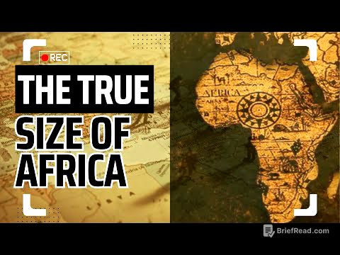 What Is The True Size Of Africa? #africanhistory