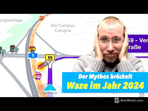 Waze im Jahr 2024: Liegt die Kult-Navi-App im Sterben?