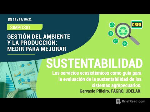 Servicios ecosistémicos como guía para evaluación de sustentabilidad de sistemas agropecuarios.
