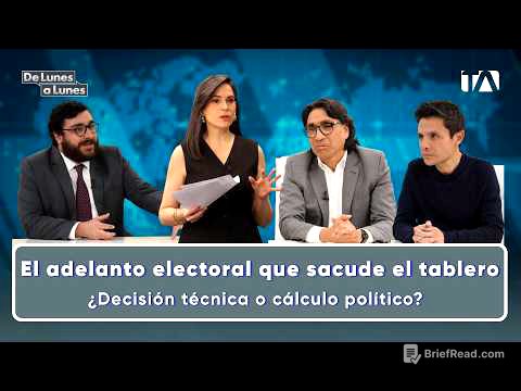 De Lunes a Lunes | Elecciones adelantadas 2026 y el impacto de las elecciones de Colombia en Ecuador
