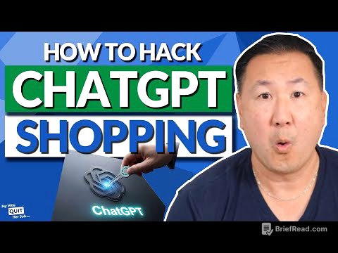 ChatGPT Just Added Shopping - How to Make AI Recommend YOUR Products